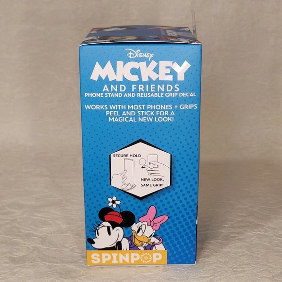 Spinpop Donald Daisy Duck Disney Phone Stand Reusable Cell Grip Decal Feet - Picture 4 of 12